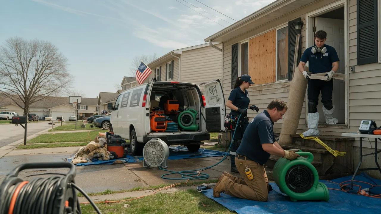 Water Damage Restoration in New Providence, PA near me